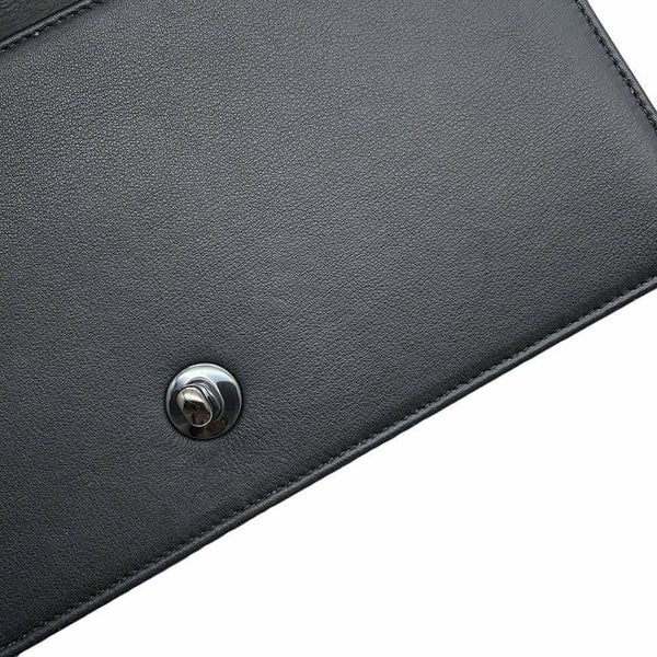 シャネル チェーンショルダーバッグ ココマーク フルフラップ レザー CHANEL バッグ 黒