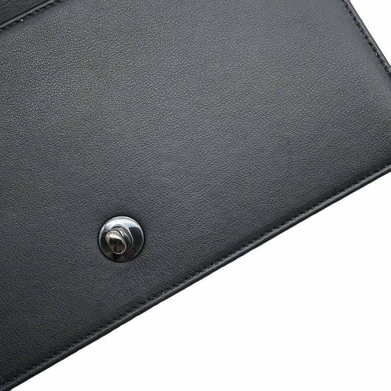 シャネル チェーンショルダーバッグ ココマーク フルフラップ レザー CHANEL バッグ 黒