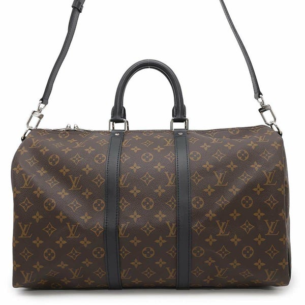 ルイヴィトン ボストンバッグ モノグラム・マカサー キーポル・バンドリエール45 M56711 LOUIS VUITTON 旅行 トラベル