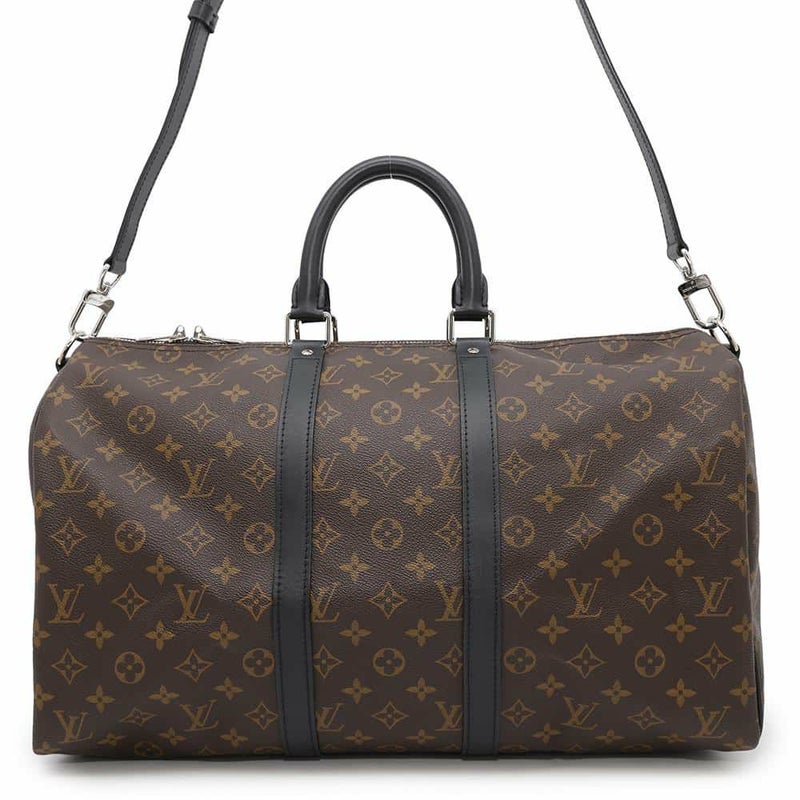 ルイヴィトン ボストンバッグ モノグラム・マカサー キーポル・バンドリエール45 M56711 LOUIS VUITTON 旅行 トラベル
