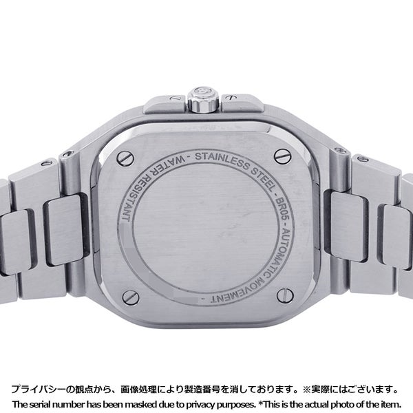ベル&ロス BR05 ブラック スティール BR05A-BL-ST/SST Bell&Ross 腕時計 ベルロス 黒文字盤