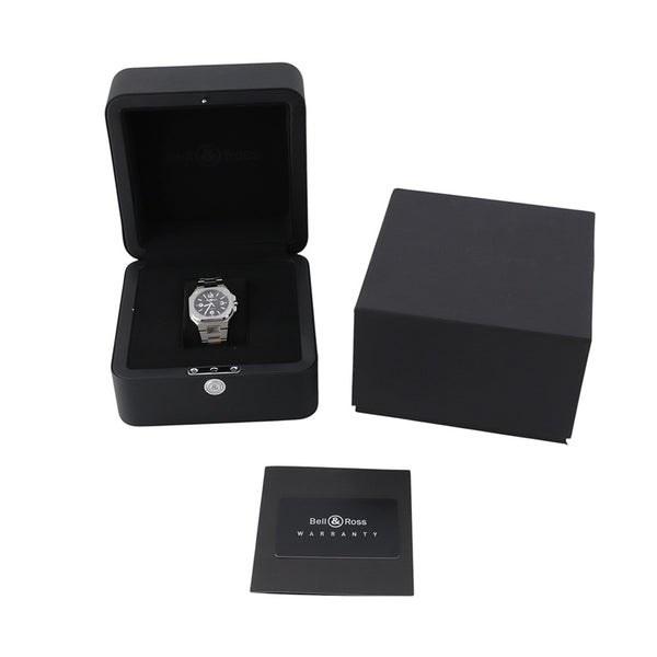 ベル&ロス BR05 ブラック スティール BR05A-BL-ST/SST Bell&Ross 腕時計 ベルロス 黒文字盤