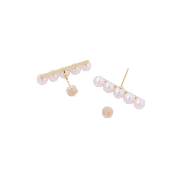 タサキ ピアス バランス プラス イヤリング あこや真珠 パール K18YGイエローゴールド E-3842-18KYG TASAKI ジュエリー