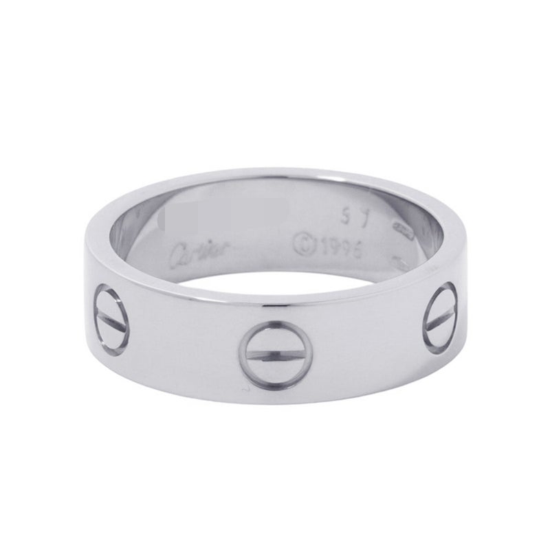カルティエ リング LOVE リング クラシックモデル K18WGホワイトゴールド サイズ57 Cartier 指輪 ラブリング