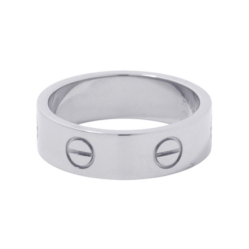 カルティエ リング LOVE リング クラシックモデル K18WGホワイトゴールド サイズ57 Cartier 指輪 ラブリング