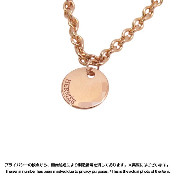 エルメス ネックレス ロンド マルチ LG K18PGピンクゴールド HERMES Ronde Multi ジュエリー