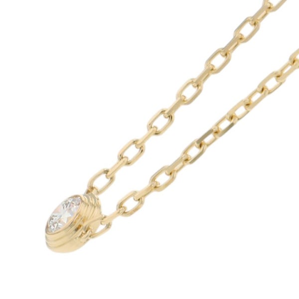 カルティエ ネックレス ダムール SM スモールモデル ダイヤモンド 1P 0.09ct K18YGイエローゴールド B7215800 Cartier ペンダント