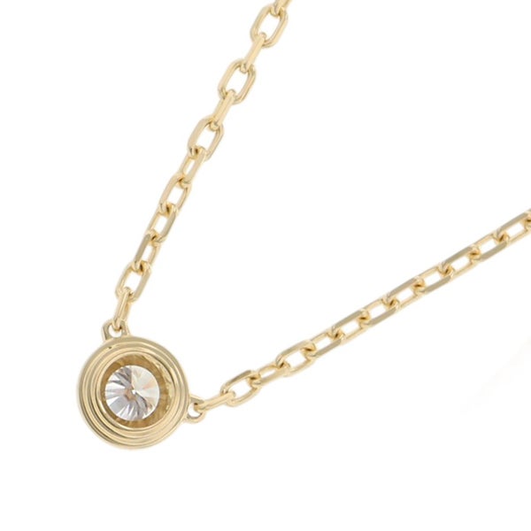 カルティエ ネックレス ダムール SM スモールモデル ダイヤモンド 1P 0.09ct K18YGイエローゴールド B7215800 Cartier ペンダント
