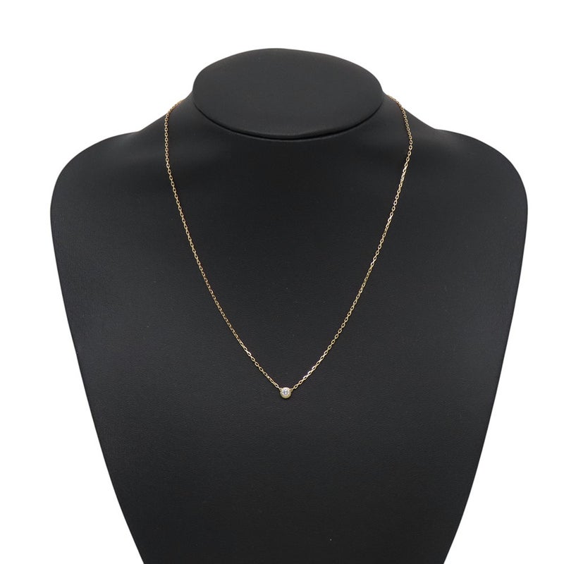 カルティエ ネックレス ダムール SM スモールモデル ダイヤモンド 1P 0.09ct K18YGイエローゴールド B7215800 Cartier ペンダント