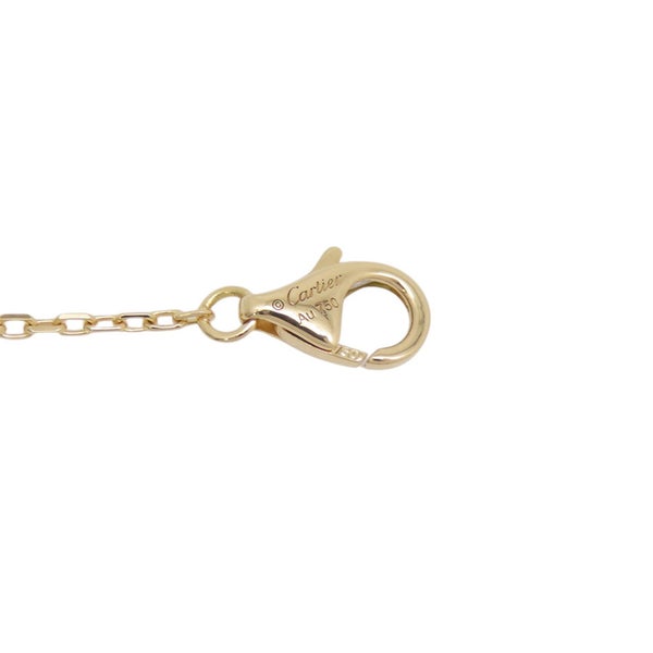 カルティエ ネックレス ダムール SM スモールモデル ダイヤモンド 1P 0.09ct K18YGイエローゴールド B7215800 Cartier ペンダント