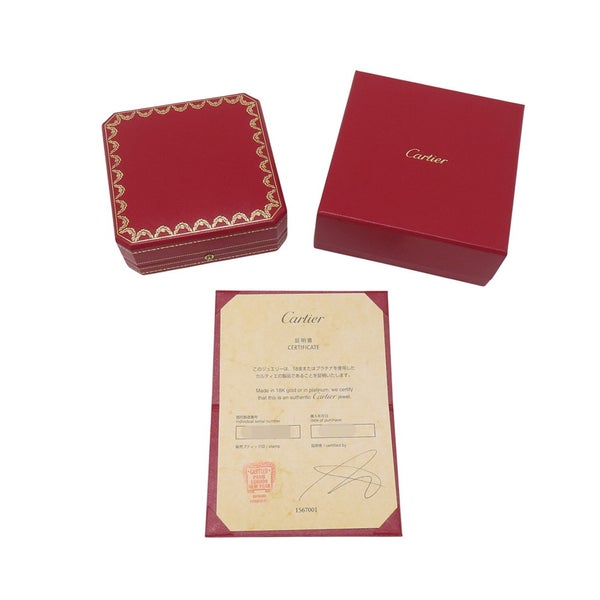 カルティエ ネックレス ロゴ ドゥーブルC ダイヤモンド K18PGピンクゴールド B7219200 Cartier ペンダント