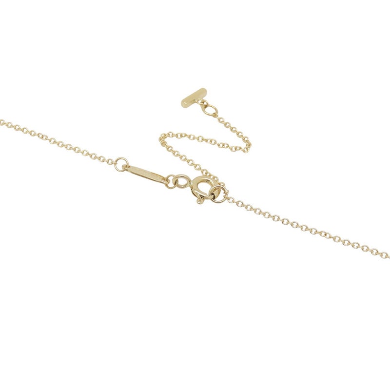 ティファニー ネックレス Tスマイル ペンダント ミニ ダイヤモンド 計0.03ct K18YGイエローゴールド 62617683 Tiffany&Co.