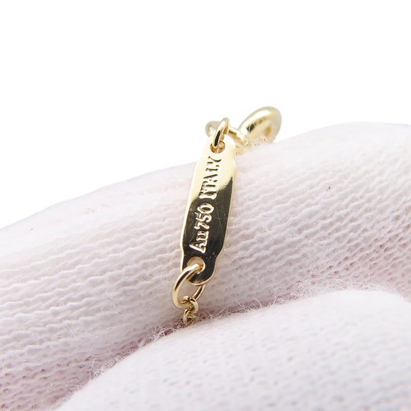 ティファニー ネックレス Tスマイル ペンダント ミニ ダイヤモンド 計0.03ct K18YGイエローゴールド 62617683 Tiffany&Co.