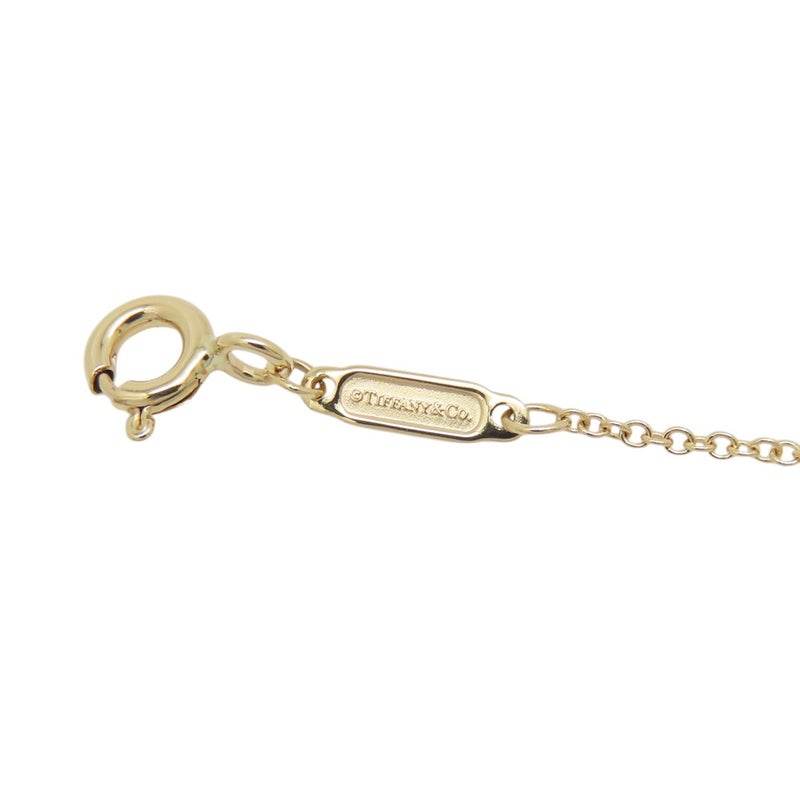 ティファニー ネックレス Tスマイル ペンダント ミニ ダイヤモンド 計0.03ct K18YGイエローゴールド 62617683 Tiffany&Co.