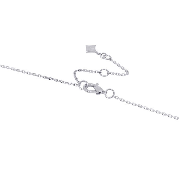 ルイヴィトン ネックレス LV ダイヤモンド ペンダント スター ダイヤ 7P 計約0.35ct K18WGホワイトゴールド Q03019 LOUIS VUITTON