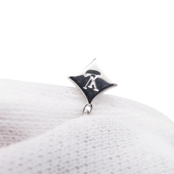 ルイヴィトン ネックレス LV ダイヤモンド ペンダント スター ダイヤ 7P 計約0.35ct K18WGホワイトゴールド Q03019 LOUIS VUITTON