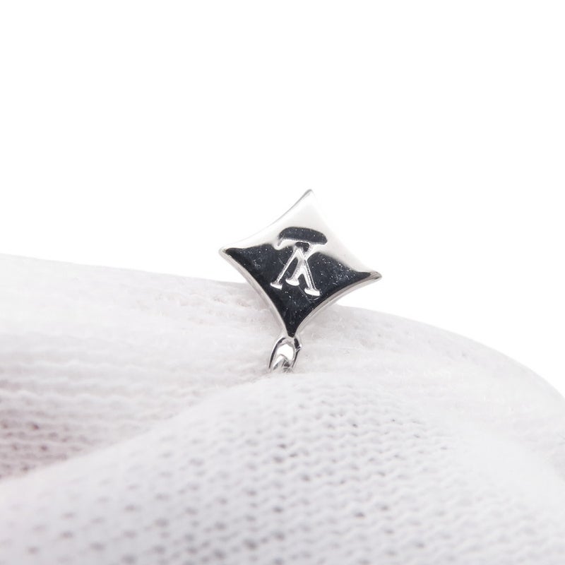 ルイヴィトン ネックレス LV ダイヤモンド ペンダント スター ダイヤ 7P 計約0.35ct K18WGホワイトゴールド Q03019 LOUIS VUITTON