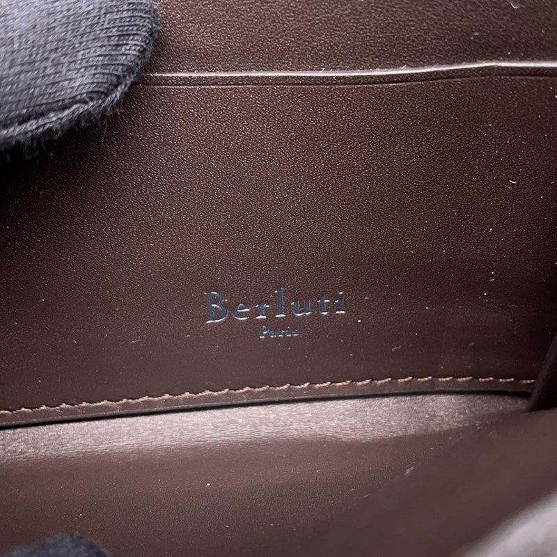 ベルルッティ 長財布 イタウバ カリグラフィー ロングウォレット レザー Berluti メンズ 財布