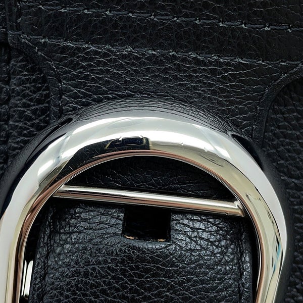 デルヴォー ハンドバッグ ブリヨンMM カーフレザー Delvaux 2wayショルダーバッグ 黒