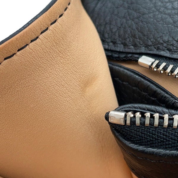 デルヴォー ハンドバッグ ブリヨンMM カーフレザー Delvaux 2wayショルダーバッグ 黒
