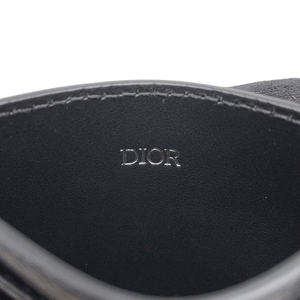 クリスチャン・ディオール カードケース ディオール オブリーク カードホルダー Christian Dior 黒