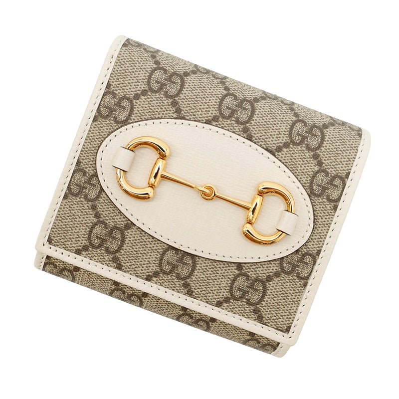 グッチ 二つ折り財布 ホースビット 1955 GGスプリーム 621891 GUCCI 財布