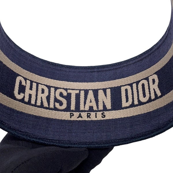 クリスチャン・ディオール カチューシャ オブリーク キャンバス  Christian Dior ヘアバンド