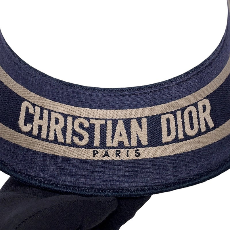 クリスチャン・ディオール カチューシャ オブリーク キャンバス  Christian Dior ヘアバンド