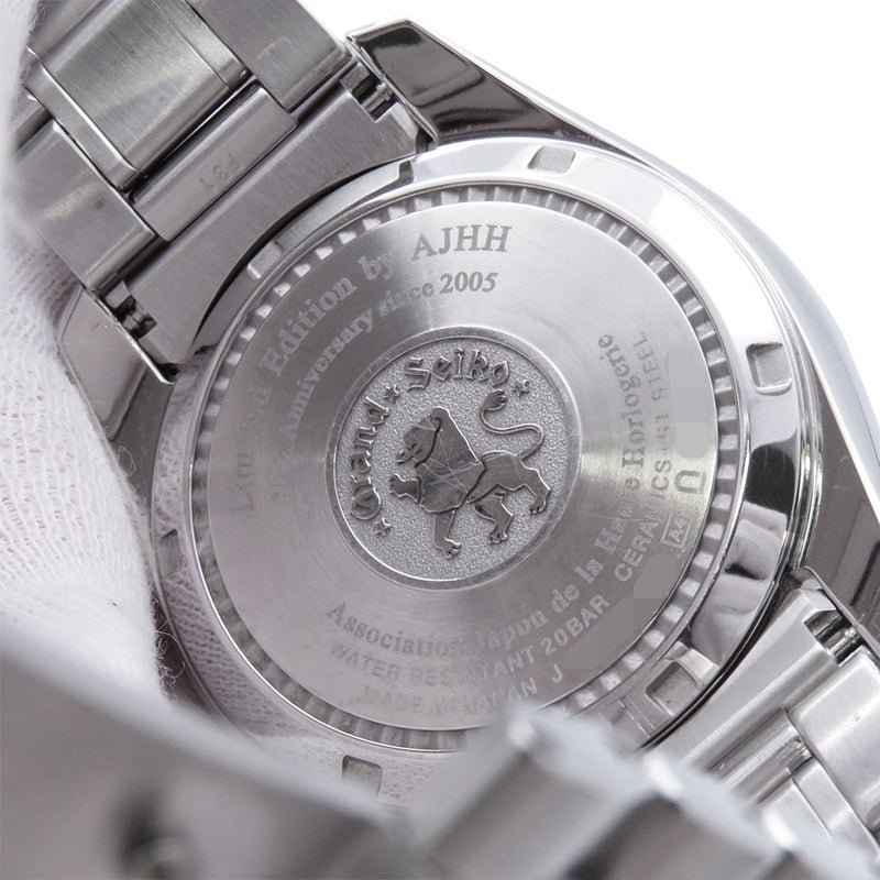 セイコー グランドセイコー AJHH創立20周年記念限定モデル 限定500本 SBGE311 SEIKO 腕時計 白文字盤 雪白