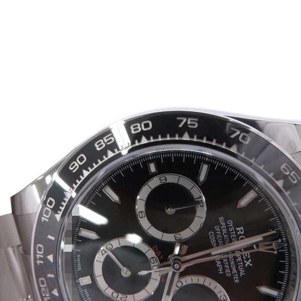 ロレックス コスモグラフ デイトナ ランダムシリアル ルーレット 126500LN ROLEX 腕時計 黒文字盤