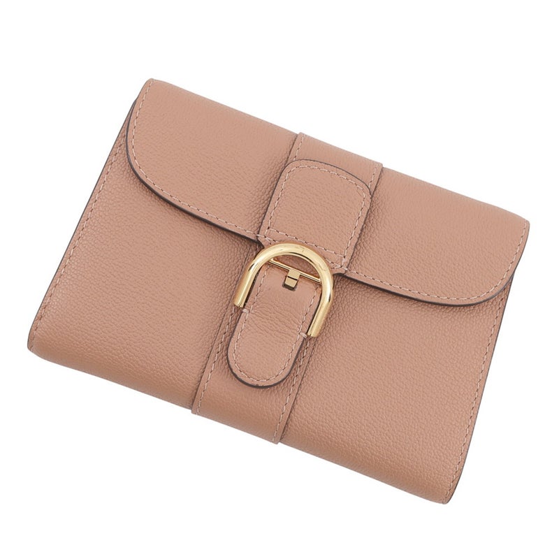デルヴォー 三つ折り財布 ブリヨン コンパクトウォレット ロデオグレインカーフレザー AB0616AAU024FDO Delvaux デルボー
