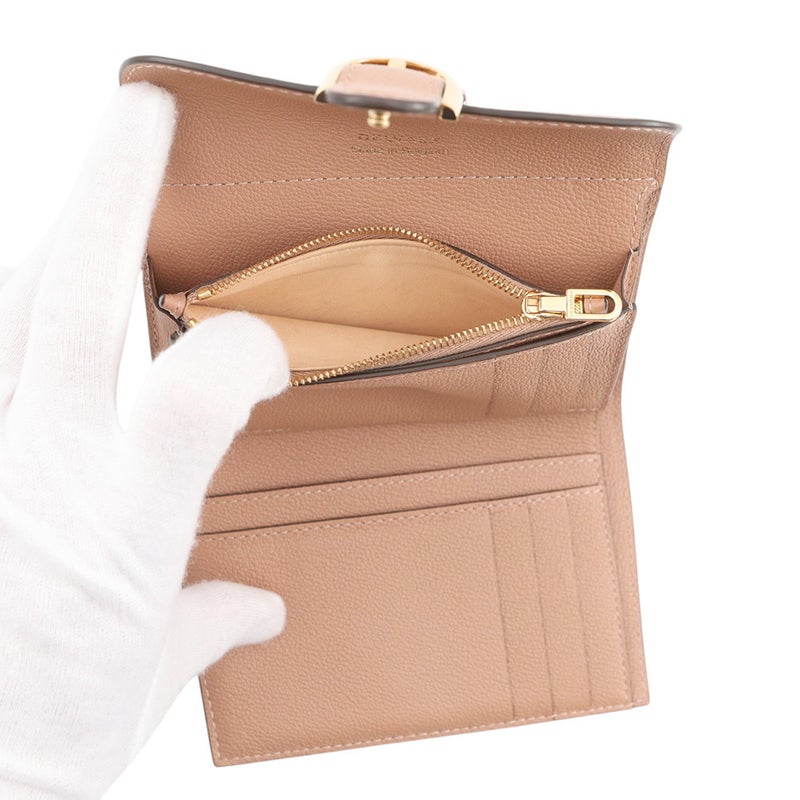 デルヴォー 三つ折り財布 ブリヨン コンパクトウォレット ロデオグレインカーフレザー AB0616AAU024FDO Delvaux デルボー