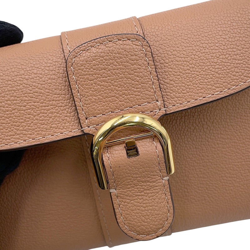 デルヴォー 三つ折り財布 ブリヨン コンパクトウォレット ロデオグレインカーフレザー AB0616AAU024FDO Delvaux デルボー
