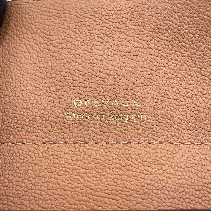 デルヴォー 三つ折り財布 ブリヨン コンパクトウォレット ロデオグレインカーフレザー AB0616AAU024FDO Delvaux デルボー