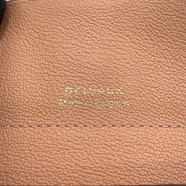デルヴォー 三つ折り財布 ブリヨン コンパクトウォレット ロデオグレインカーフレザー AB0616AAU024FDO Delvaux デルボー