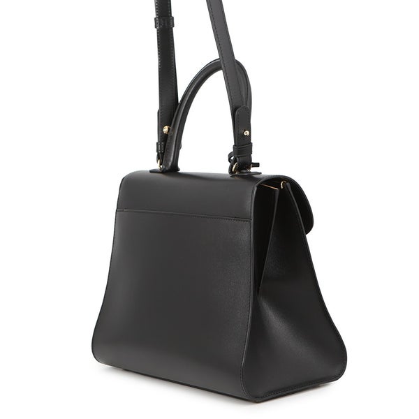 デルヴォー ハンドバッグ ブリヨンMM ボックスカーフ AA0483AAM099ZDO Delvaux 2wayショルダーバッグ 黒