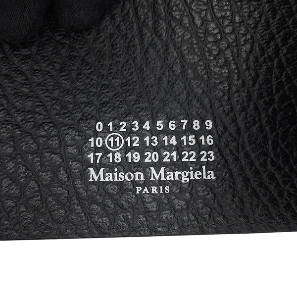 メゾンマルジェラ 二つ折り財布 4ステッチ マネークリップ カーフレザー SA1UI0022 Maison Margiela 黒