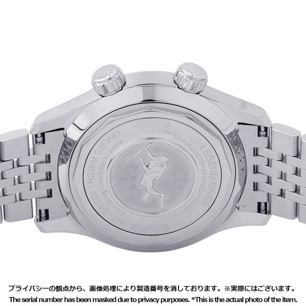 ロンジン レジェンドダイバー L3.764.4.06.6 LONGINES 腕時計 グリーン文字盤