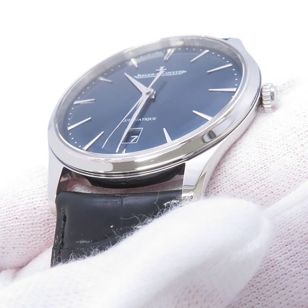 ジャガールクルト マスター ウルトラスリム デイト Q1238480 JAEGER-LECOULTRE ブルーグレー文字盤