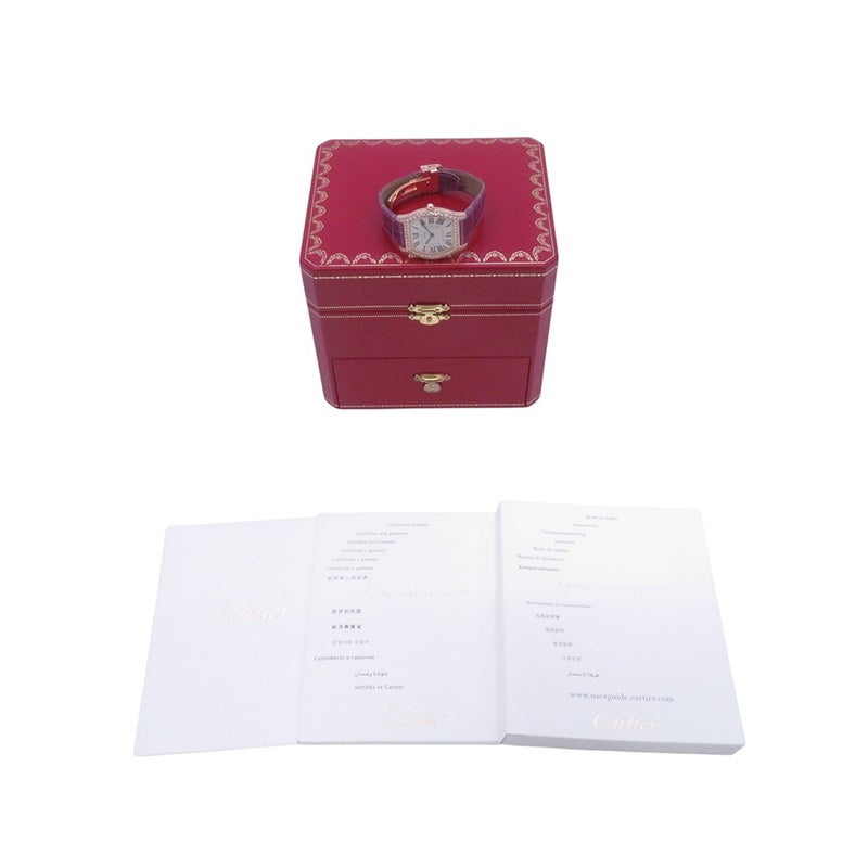 カルティエ トーチュ MM SS/K18PG ピンクーゴールド ダイヤベゼル WA501008 Cartier 腕時計 シルバー文字盤