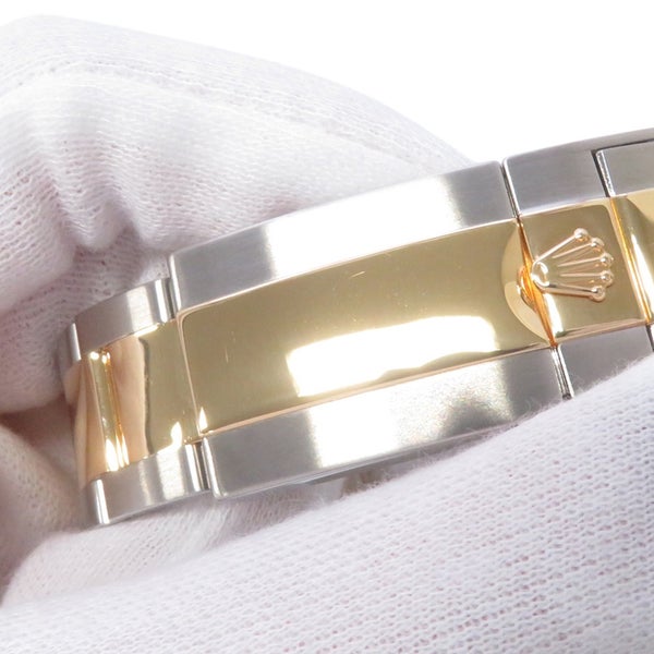 ロレックス GMTマスター2 デイト SS/K18YGイエローゴールド V番 116713LN ROLEX 腕時計 コンビ 黒文字盤