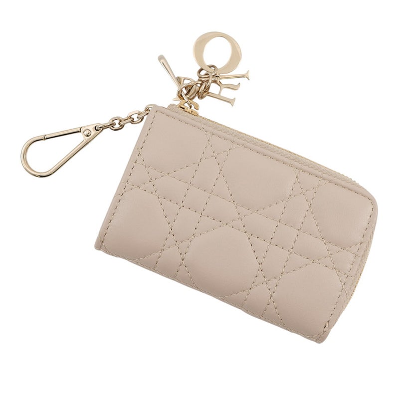 クリスチャン・ディオール キーケース カナージュ レディディオール Yuzu ラムスキン S6043ONMJ Christian Dior