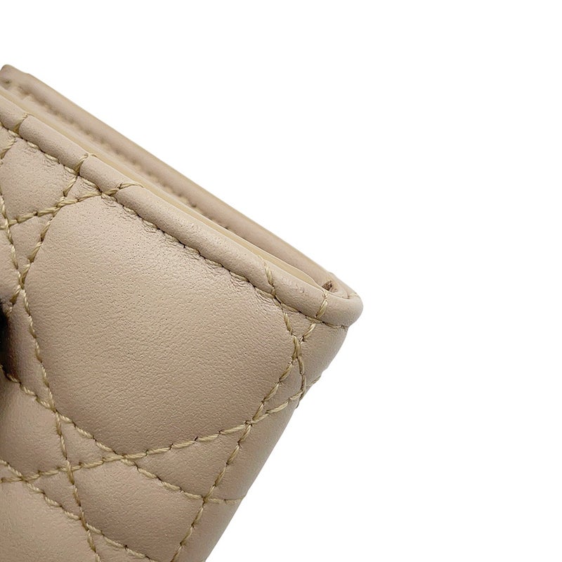 クリスチャン・ディオール キーケース カナージュ レディディオール Yuzu ラムスキン S6043ONMJ Christian Dior