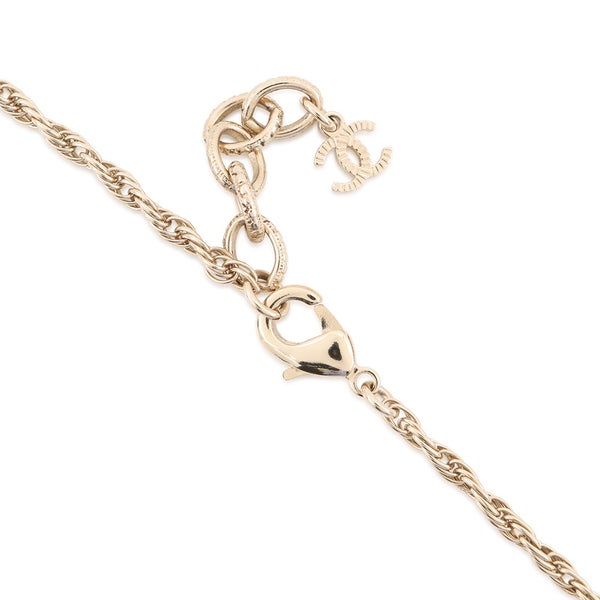 シャネル ネックレス ココマーク サークル フェイクパール A21V CHANEL アクセサリー