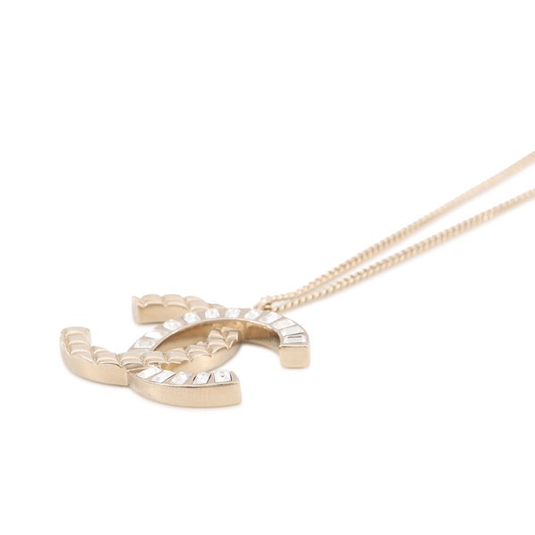 シャネル ネックレス マトラッセ ココマーク ラインストーン B18V CHANEL アクセサリー