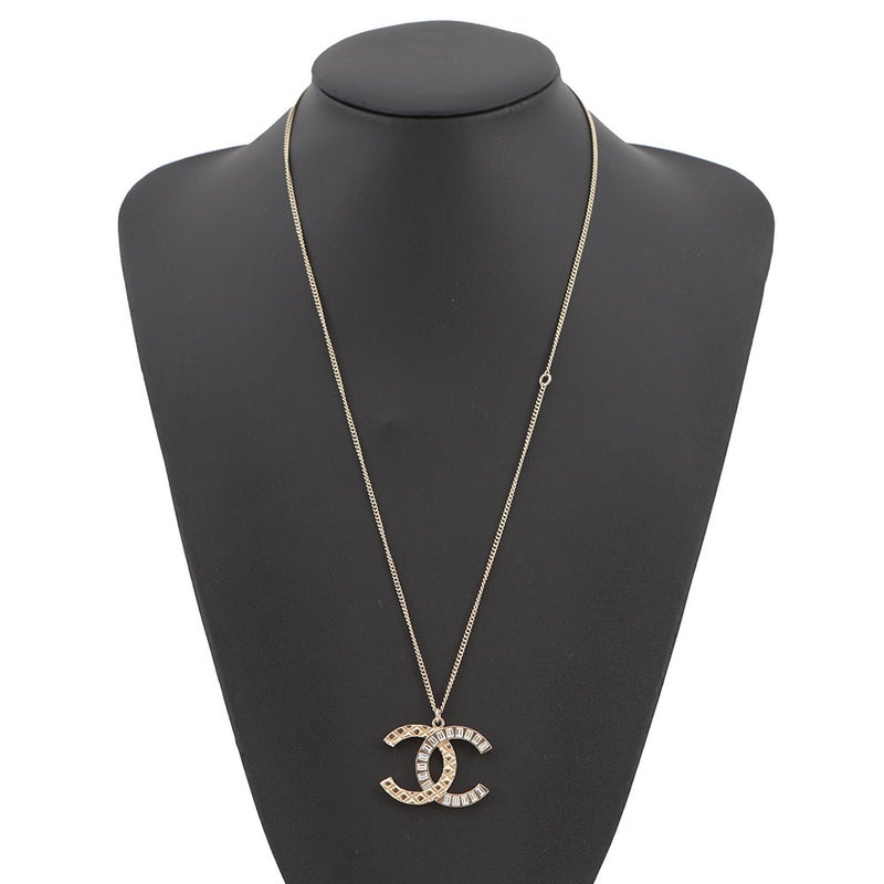 シャネル ネックレス マトラッセ ココマーク ラインストーン B18V CHANEL アクセサリー