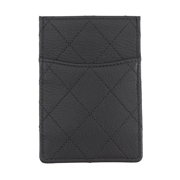 シャネル カードケース マトラッセ ココマーク 縦型カードケース カーフレザー AP4950 CHANEL 定期入れ 黒