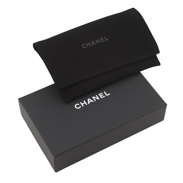 シャネル カードケース マトラッセ ココマーク 縦型カードケース カーフレザー AP4950 CHANEL 定期入れ 黒