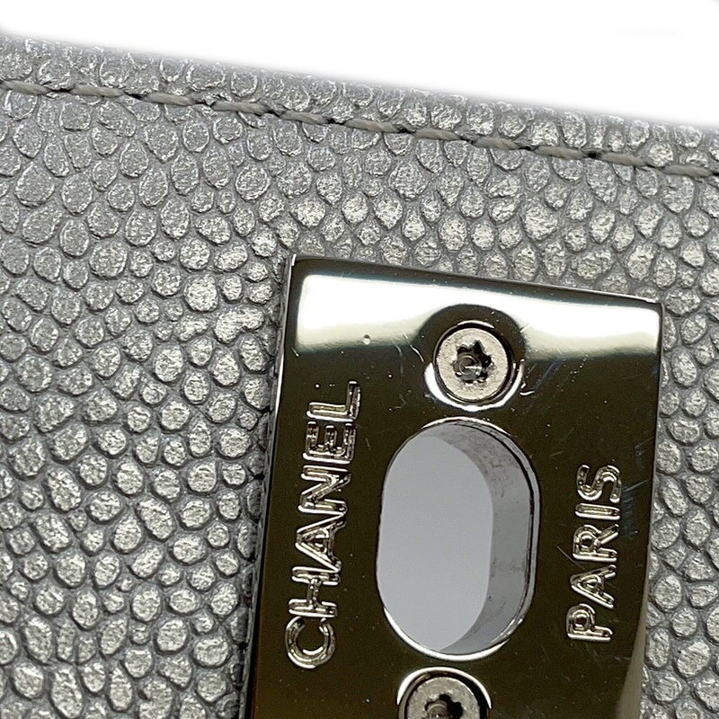 シャネル ハンドバッグ ココマーク マトラッセ ココハンドル XXS キャビアスキン AS2215 CHANEL 2way