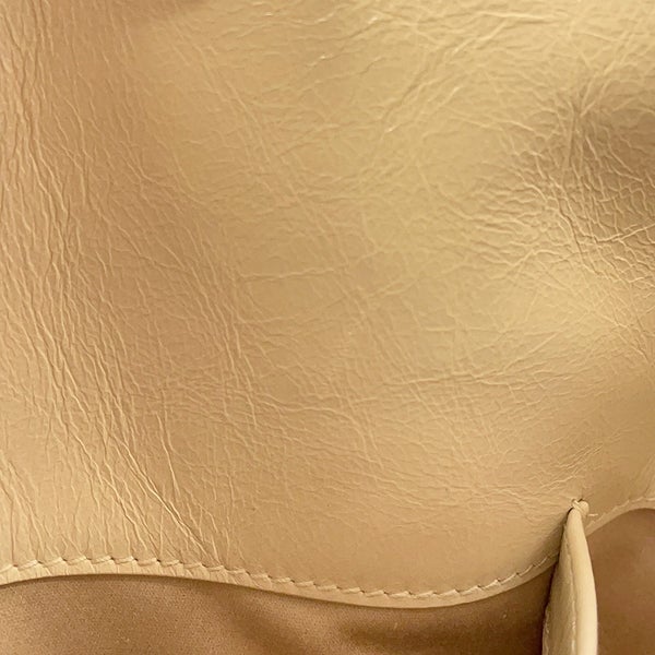 ミュウミュウ ハンドバッグ カーフレザー 5BA328 Miu Miu 2way ベージュ